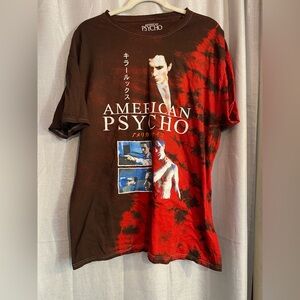 Rare American Psycho horror film Short Sleeve Tee with Christian Bale  2022